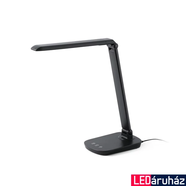 FARO ANOUK asztali lámpa, fekete, 4000K természetes fehér, beépített LED, 8W, IP20, 53415