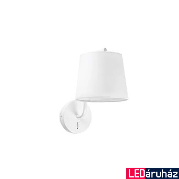 FARO BERNI fali lámpa, fehér, E27 foglalattal, IP20, 29326