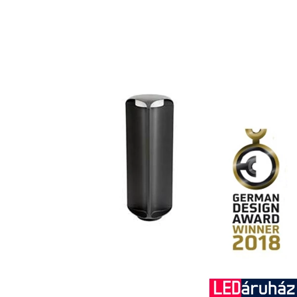 FARO BU-OH kültéri állólámpa, szürke, 3000K melegfehér, beépített LED, 12W, IP65, 71214