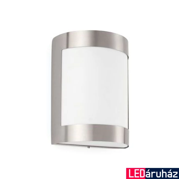 FARO CELA-1 kültéri fali lámpa, rozsdamentes acél (inox), E27 foglalattal, IP54, 72280