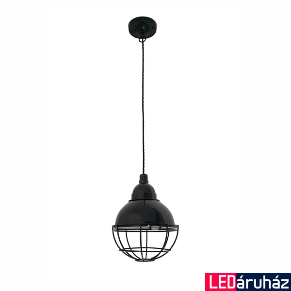 FARO CLAIRE 1 ágú függeszték, fekete, E27 foglalattal, 62802