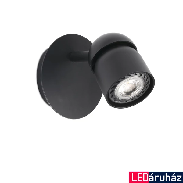 FARO COCO fali lámpa, fekete, GU10 foglalattal, IP20, 40661