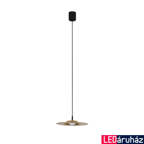 FARO COSMOS 1 ágú függeszték, réz, 3000K melegfehér, beépített LED, 4,5W, IP20, 64224