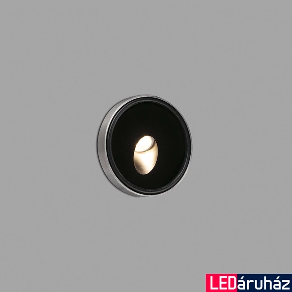 FARO DANG kültéri beépíthető lámpa, rozsdamentes acél (inox), 3000K melegfehér, beépített LED, 3W, IP67, 70446