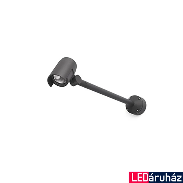 FARO FOC-2 kültéri LED reflektor, szürke, 3000K melegfehér, beépített LED, 15W, IP65, 70157