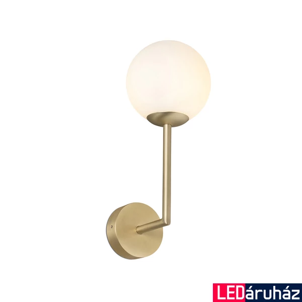 FARO GALA fürdőszobai fali lámpa, arany, G9 foglalattal, IP44, 63505