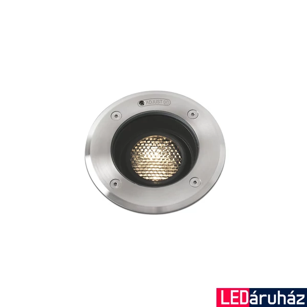 FARO GEISER kültéri beépíthető lámpa, rozsdamentes acél(inox), 3000K melegfehér, beépített LED, 7W, IP67, 70302