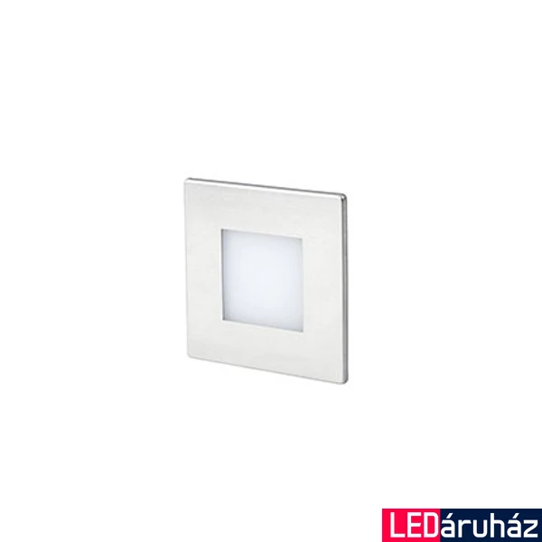 FARO FROL kültéri beépíthető lámpa, nikkel, 3000K melegfehér, beépített LED, 0,8W, IP65, 70135