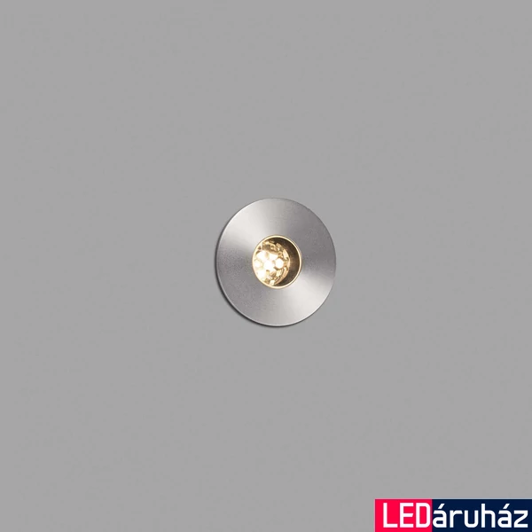 FARO GRUND kültéri beépíthető lámpa, rozsdamentes acél (inox), 3000K melegfehér, beépített LED, 2W, IP67, 70726