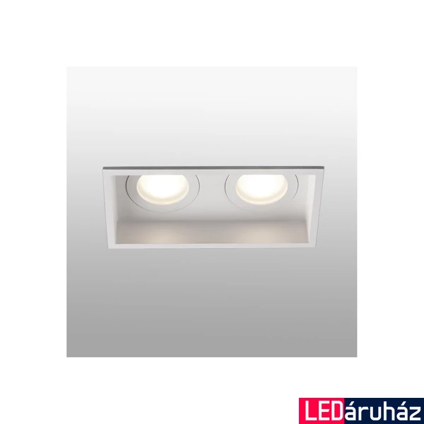 FARO HYDE fürdőszobai süllyeszthető lámpa, fix, fehér, GU10 foglalattal, IP44, 40124