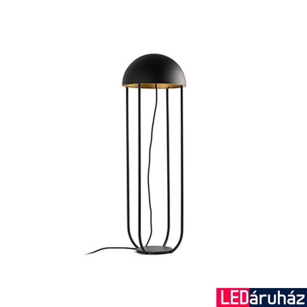 FARO JELLYFISH állólámpa, fekete, 3000K melegfehér, beépített LED, 6W, IP20, 24521