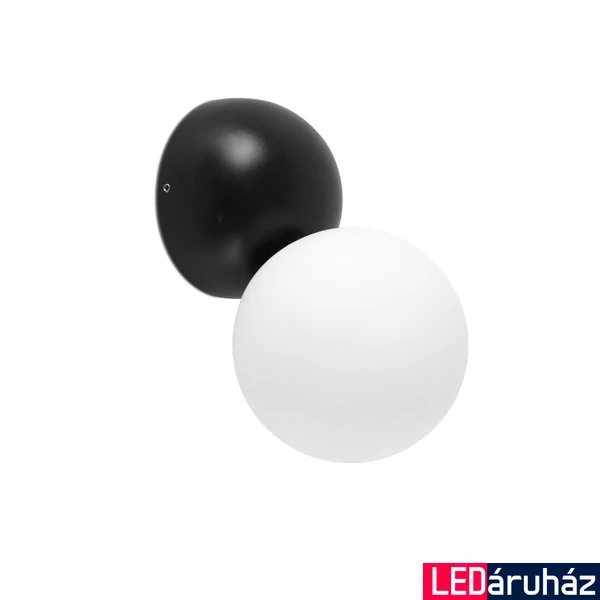 FARO JOY fali lámpa, fekete, 3000K melegfehér, beépített LED, 3,2W, 360 lm, IP20, 64027