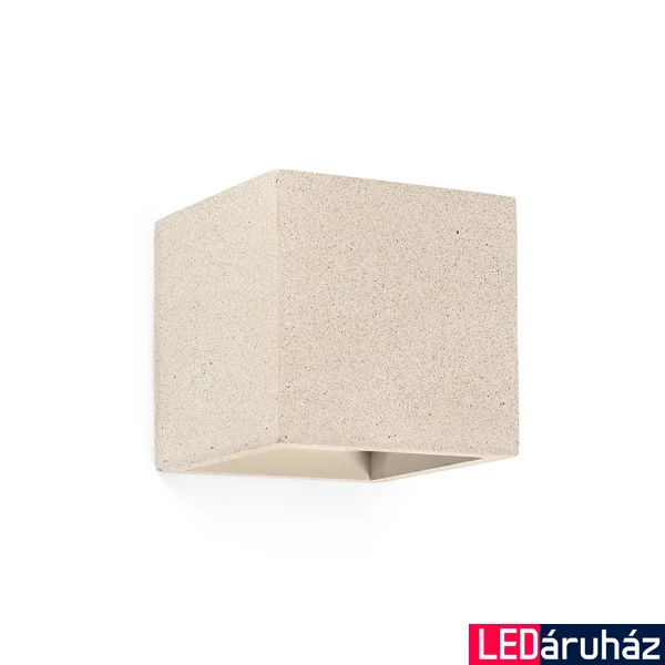 FARO KAMEN fali lámpa, beton, bézs, G9 foglalattal, IP20, 63311