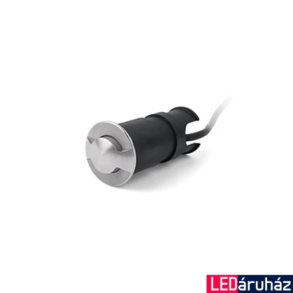 FARO KANE-2 kültéri beépíthető lámpa, tápegység nélkül, nikkel, 3000K melegfehér, beépített LED, 3W, 120 lm, IP67, 70661