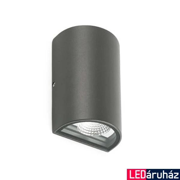 FARO LACE kültéri fali lámpa, szürke, 4000K természetes fehér, beépített LED, 6W, IP54, 70811