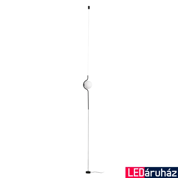 FARO LE VITA állólámpa, mennyezethez és a padlóhoz rögzített, fekete, 2700K melegfehér, beépített LED, 6W, IP20, 29699