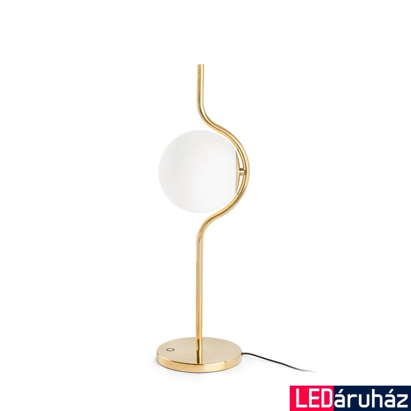 FARO LE VITA asztali lámpa, fényerőszabályozható, arany, 2700K melegfehér, beépített LED, 6W, IP20, 29692D
