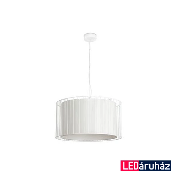 FARO LINDA 1 ágú függeszték, fehér, E27 foglalattal, IP20, 29309