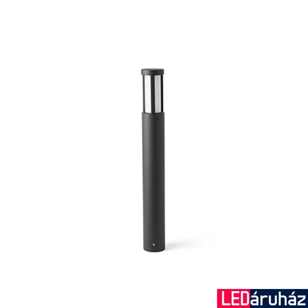 FARO LOGAR-1 kültéri állólámpa, szürke, 3000K melegfehér, beépített LED, 12W, IP54, 75605