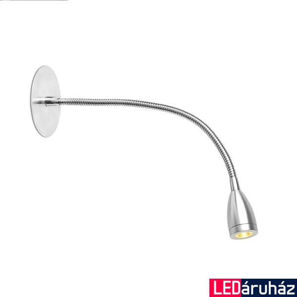 FARO LOKE-3 süllyeszthető lámpa, króm, 3000K melegfehér, beépített LED, 3W, IP20, 40996