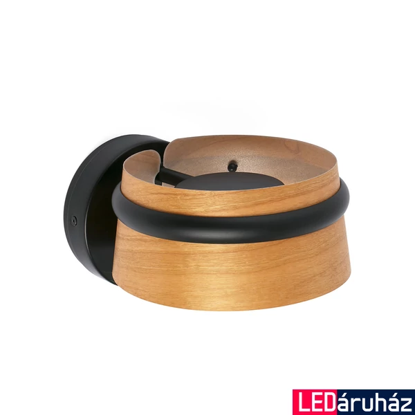 FARO LOOP fali lámpa, barna, 2700K melegfehér, beépített LED, 6W, IP20, 29565