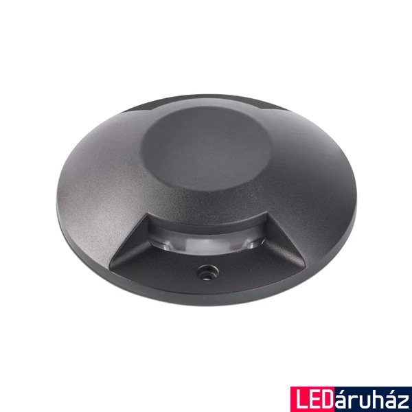 FARO LOTH-2 kültéri beépíthető lámpa, fekete, 3000K melegfehér, beépített LED, 12W, IP67, 70286