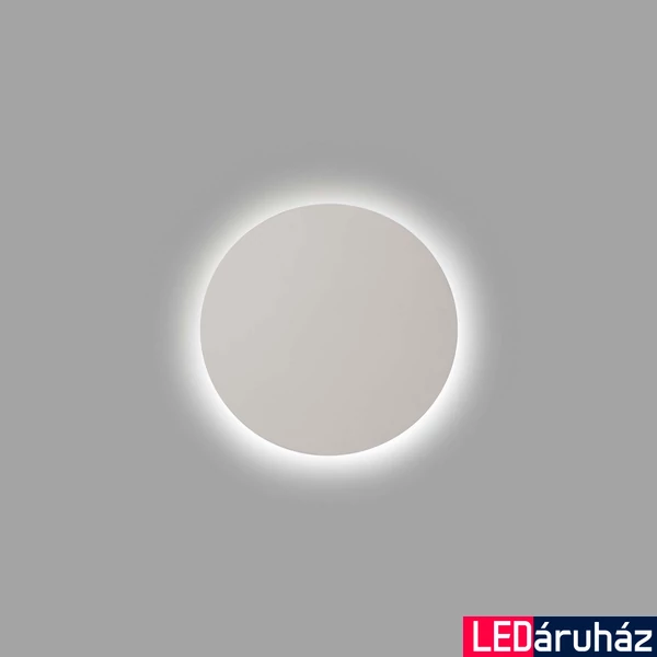 FARO LUNA fali lámpa, gipsz, festhető, indirekt fénnyel, fehér, 2700K melegfehér, beépített LED, 5W, 300 lm, IP20, 63225