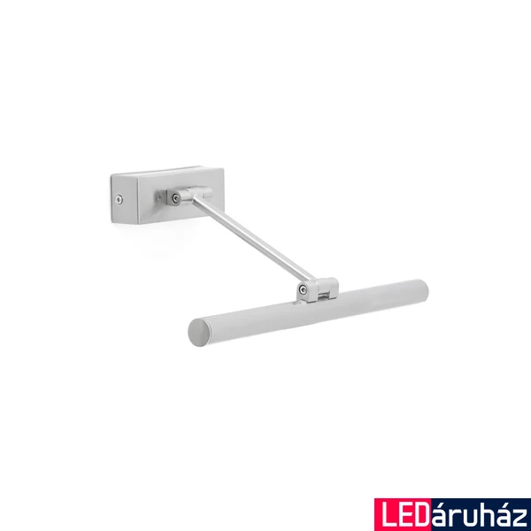 FARO MAGRITTE-1 fali lámpa, nikkel, 3000K melegfehér, beépített LED, 6W, IP20, 61080