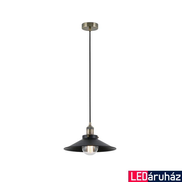 FARO MARLIN 1 ágú függeszték, fekete, E27 foglalattal, IP20, 64133