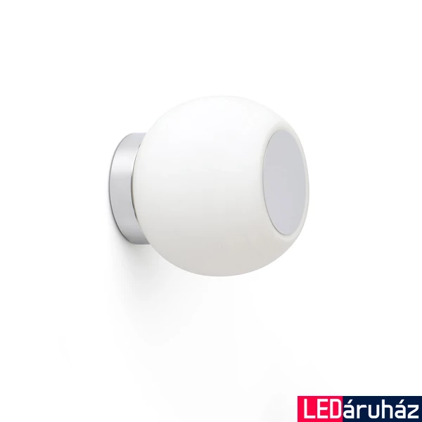 FARO MOY kültéri fali/mennyezeti lámpa, króm, 3000K melegfehér, beépített LED, 4W, IP44, 40091