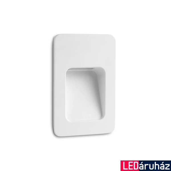 FARO NASE-2 kültéri beépíthető lámpa, fehér, 3000K melegfehér, beépített LED, 3W, IP44, 70396