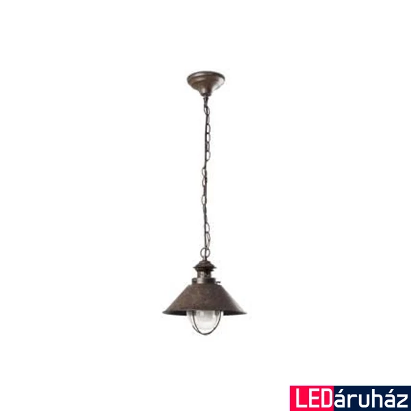 FARO NÁUTICA-1P kültéri függeszték, barna, E27 foglalattal, IP33, 71138
