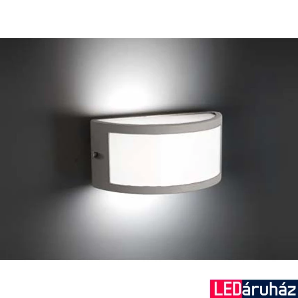 FARO NEGUS kültéri fali lámpa, szürke, E27 foglalattal, IP54, 70696