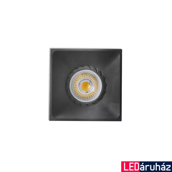 FARO NEÓN-C süllyeszthető lámpa, fix, fekete, GU10 foglalattal, IP20, 43410