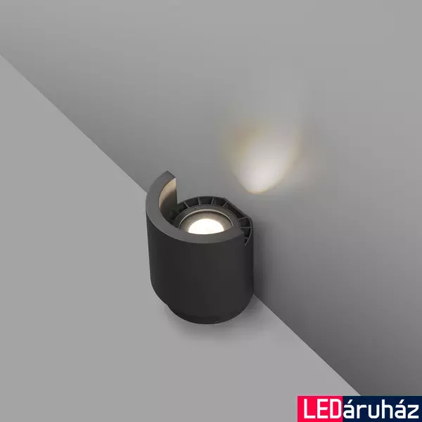 FARO NOBORU kültéri LED falmosó, szürke, beépített LED, IP65, 70576