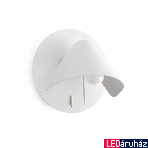FARO NOON fali lámpa, fehér, E27 foglalattal, IP20, 62355
