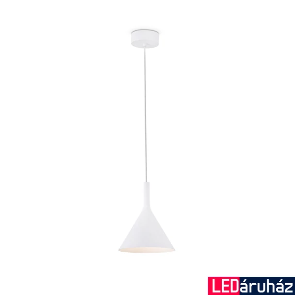 FARO PAM-P 1 ágú függeszték, fehér, 3000K melegfehér, beépített LED, 11W, IP20, 64159