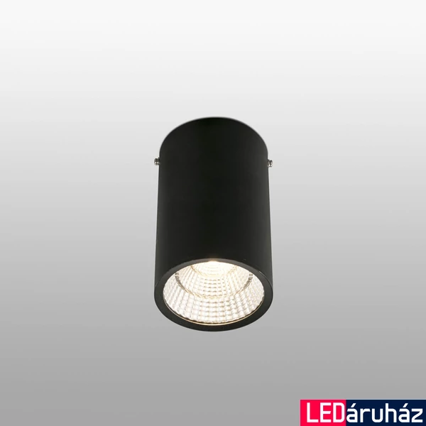 FARO REL-G mennyezeti lámpa, fekete, 2700K melegfehér, beépített LED, 25W, IP20, 64201