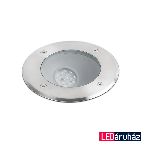 FARO SALT kültéri beépíthető lámpa, rozsdamentes acél (inox), 3000K melegfehér, beépített LED, 9W, IP67, 70591