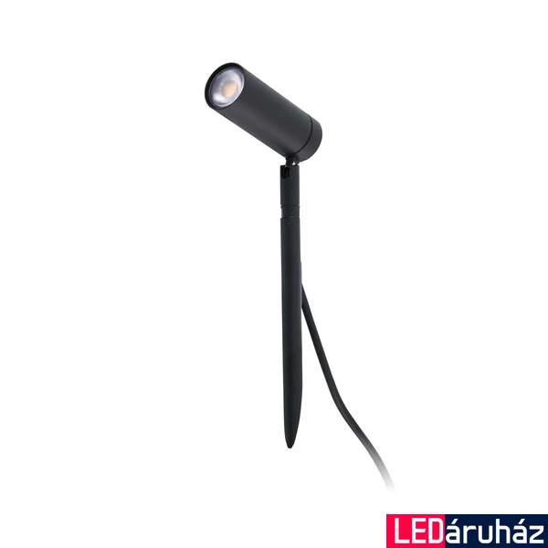 FARO SETH kültéri leszúrható lámpa, fekete, 2700K melegfehér, beépített LED, 6W, IP44, 70227