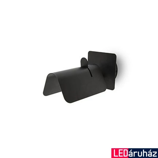 FARO SMILE fali lámpa, direkt/indirekt fénnyel, fekete, E27 foglalattal, IP20, 62131