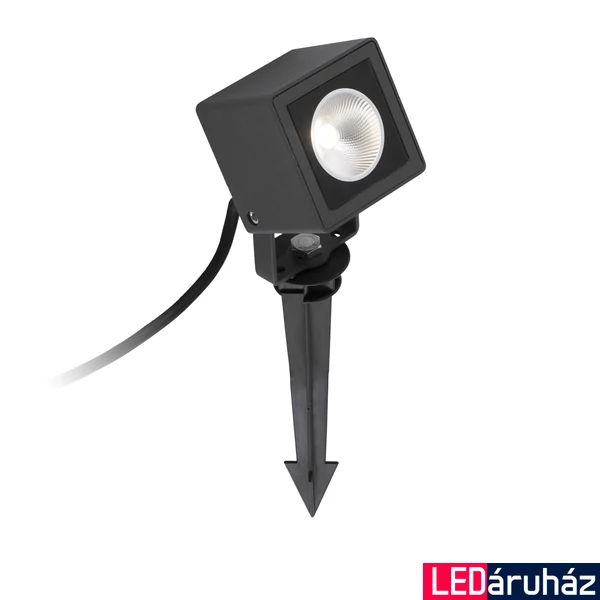 FARO SOBEK kültéri leszúrható lámpa, fekete, 3000K melegfehér, beépített LED, 7W, IP65, 70151