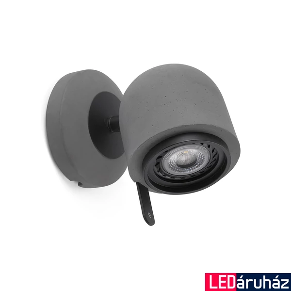 FARO STONE-1 fali lámpa, beton, GU10 foglalattal, IP20, 43500
