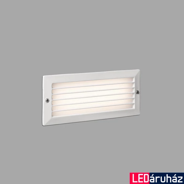 FARO STRIPE kültéri beépíthető lámpa, fehér, 3000K melegfehér, beépített LED, 5W, IP54, 72094