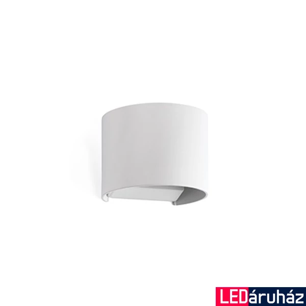 FARO SUNSET kültéri fali lámpa, fehér, 3000K melegfehér, beépített LED, 6W, IP54, 70686
