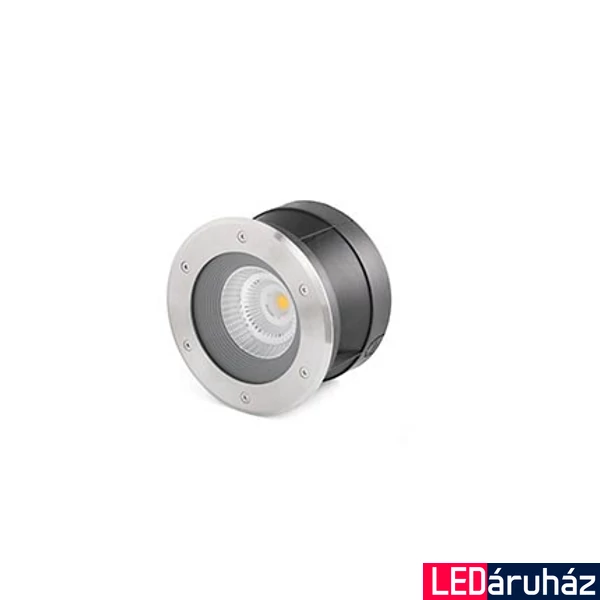 FARO SURIA-24 kültéri beépíthető lámpa, rozsdamentes acél (inox), 3000K melegfehér, beépített LED, 24W, IP67, 70586