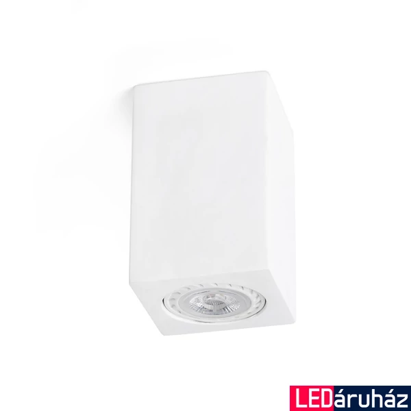 FARO SVEN mennyezeti lámpa, gipsz, fehér, GU10 foglalattal, IP20, 63269