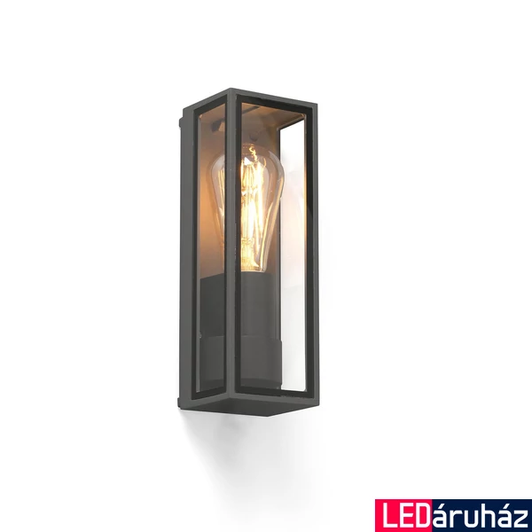 FARO TAMASHI kültéri fali lámpa, szürke, E27 foglalattal, IP65, 71303