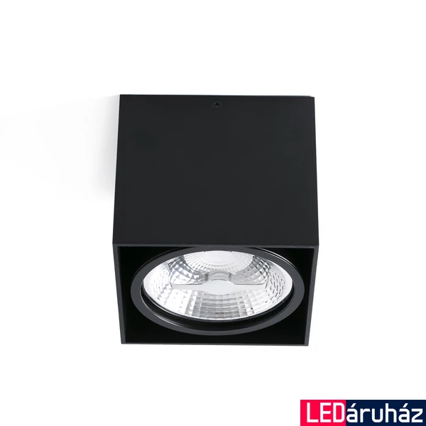 FARO TECTO-1 mennyezeti lámpa, fekete, G53 foglalattal, IP20, 63275