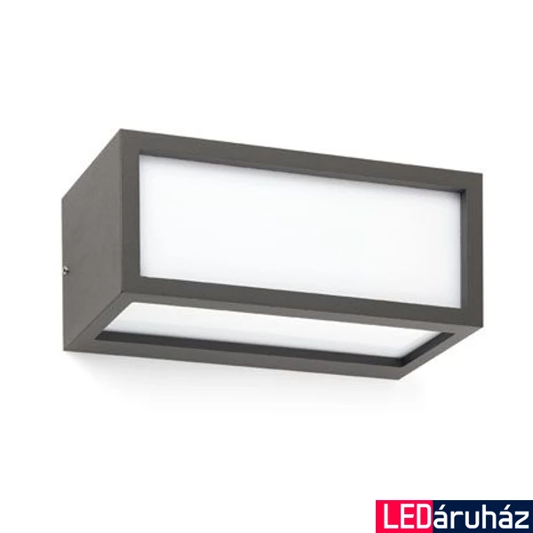 FARO TEJO kültéri fali lámpa, szürke, E27 foglalattal, IP54, 70573
